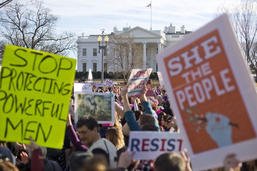 womens march photos, anti trump rally pictures, donald trump protest images, womens rally us pics, united states, america women protest pics, indian express