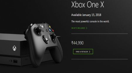 Xbox One X, Xbox One X price in India, Xbox One X amazon, Xbox One X flipkart, Microsoft Xbox One X specifications, Xbox One X features, PlayStation 4 Pro, PS4, Nintendo Switch, gaming, games, consoles