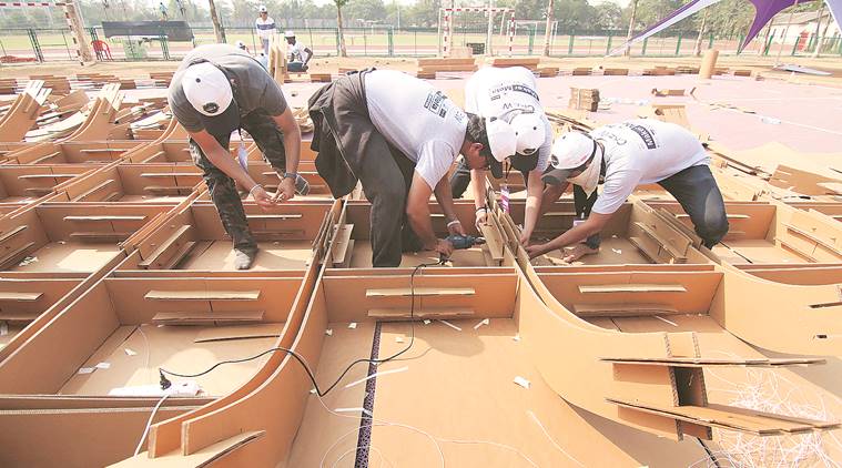 Young innovators attempt world record