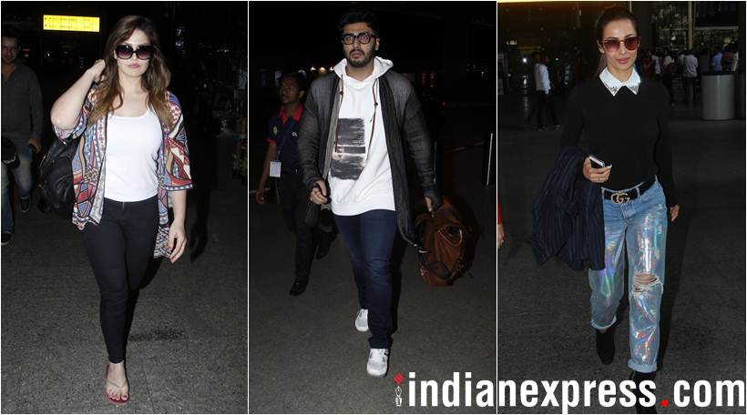 zareen khan latest photos, arjun kapoor latest photos, malaika arora latest photos