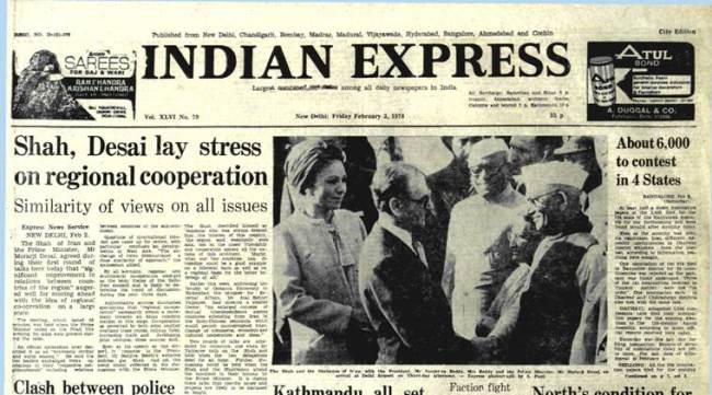 CEC, Chief election commissioner, Congress, Indira Gandhi, Morarji Desai, Indian express fourty years ago
