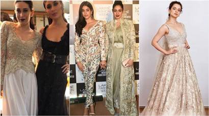 Bollywood style divas Kareena, Kangana, Shilpa Shetty ruled the ramp ...