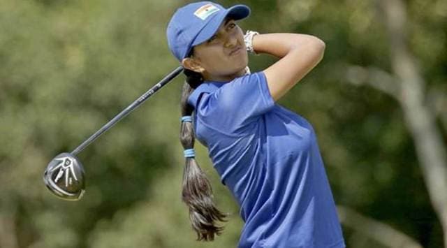 Aditi Ashok, Aditi Ashok India, India Aditi Ashok, Aditi Ashok news, Korea, Korea's Jeongeun Lee6, sports news, golf, Indian Express