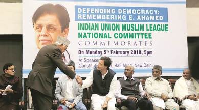 E Ahamed death anniversary, Muslim League veteran, Opposition leaders, BJP government, India news, indian express news