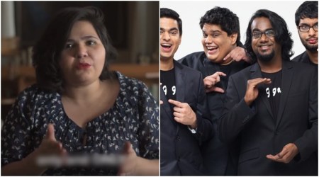 AIB, aib videos, AIB's portrayal of women characters, AIB and female characters, Aayushi and Sumedh's video on AIB, Aayushi and Sumedh video, female comedians in India, female comedians in India, Indian Express, Indian Express News