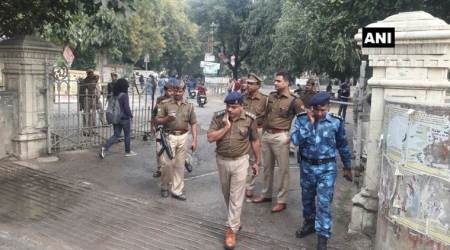 RAF sent deployed at Allahabad University to ensure law and order