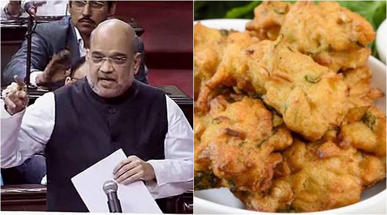 Amit Shah addressed the Rajya Sabha on Monday 