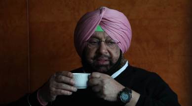 Punjab Chief Minister Amarinder Singh. (Photo credit: Express file photo)