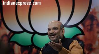 BJP president Amit Shah. (Express photo/File)