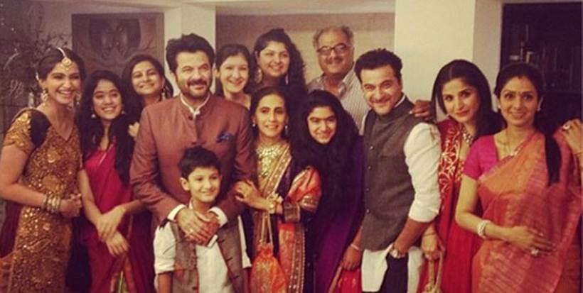 sridevi family photos