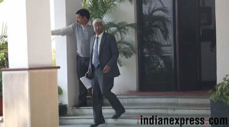 Delhi Chief Secretary Anshu Prakash (Express photo by Tashi Gobriyal)