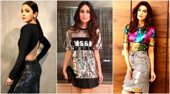 Karishma Ki Nangi Sexy Picture - Anushka Sharma, Kareena Kapoor Khan, Kriti Sanon: Shimmer like Bollywood  celebs in sequins | Lifestyle Gallery News,The Indian Express