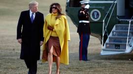 Donald Trump, Donald Trump holding hand of Melania Trump, Donald Trump social media viral
