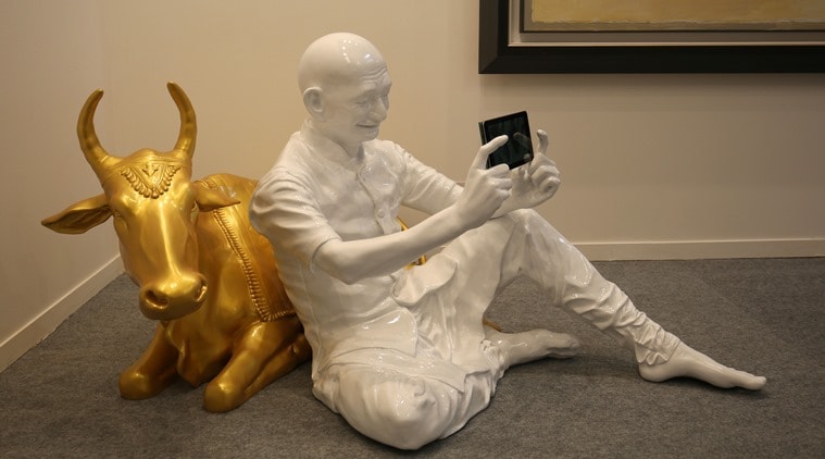 India art fair, India Art Fair 2018, India Art Fair 2018 Delhi, India Art Fair pictures, where is India Art Fair 2018, Indian express, Indian express news