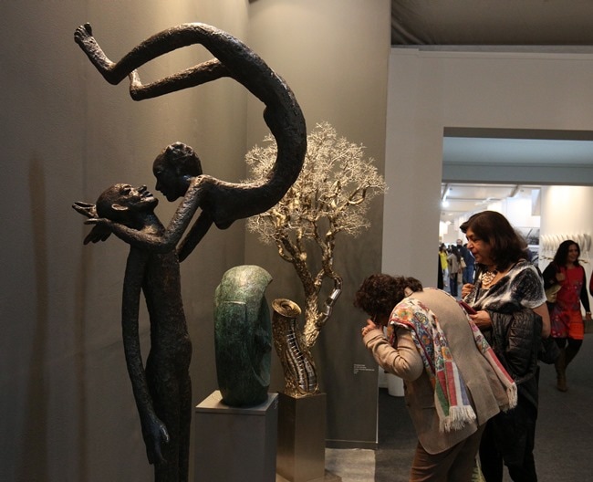 India art fair, India Art Fair 2018, India Art Fair 2018 Delhi, India Art Fair pictures, where is India Art Fair 2018, Indian express, Indian express news