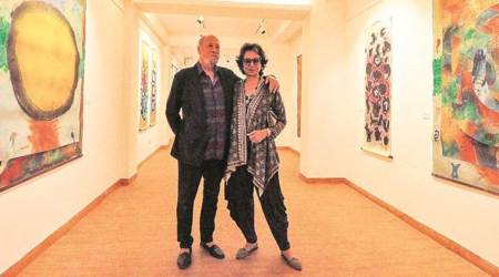 bina ramani, hauz khas village, art exhibition, delhi art, indian express, ramani photographs, george mailhot, art traditions, delhi art exhibition