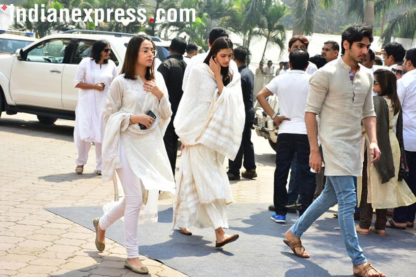 sridevi, sridevi funeral, sridevi funeral photos