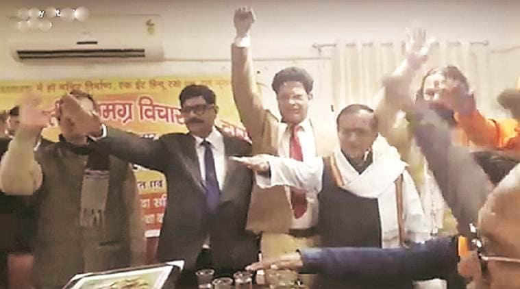 An IPS officer Surya Kumar Shukla in Uttar Pradesh pledged to build Ram Mandir in Ayodhya