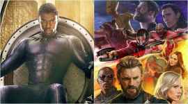 Black Panther and Avengers photos