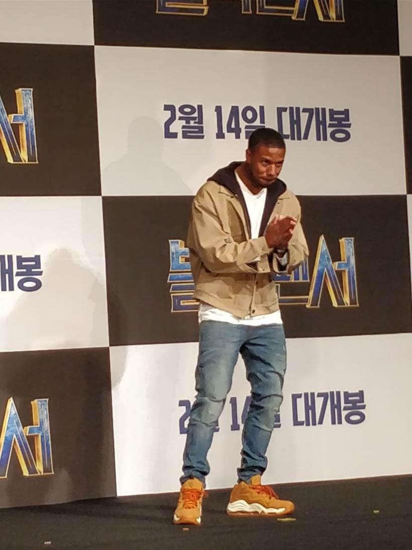 black panther premiere Chadwick Boseman Lupita Nyong’o Michael B Jordan ryan coogler