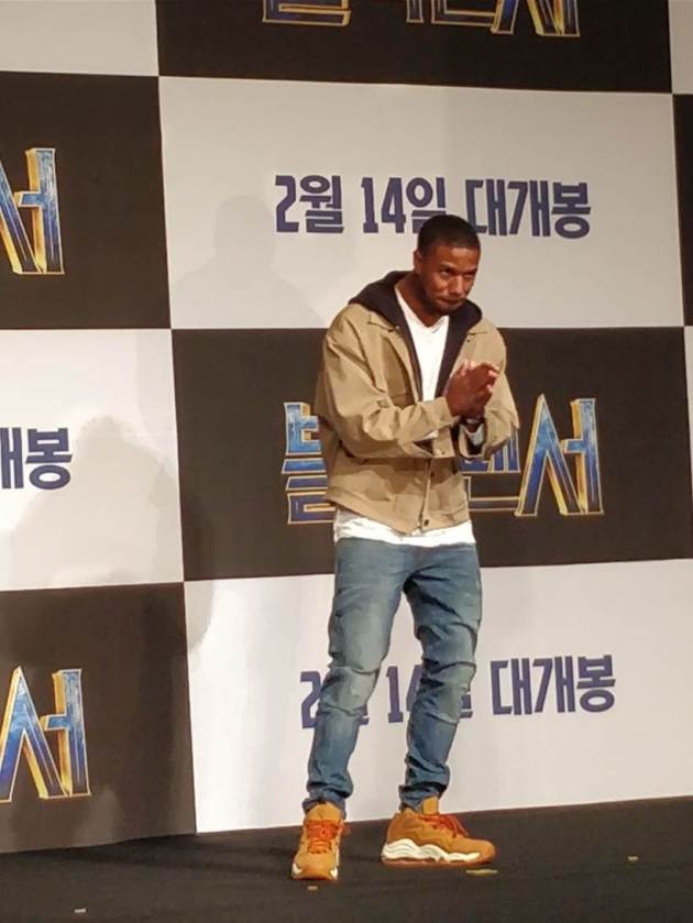 black panther premiere Chadwick Boseman Lupita Nyong’o Michael B Jordan ryan coogler