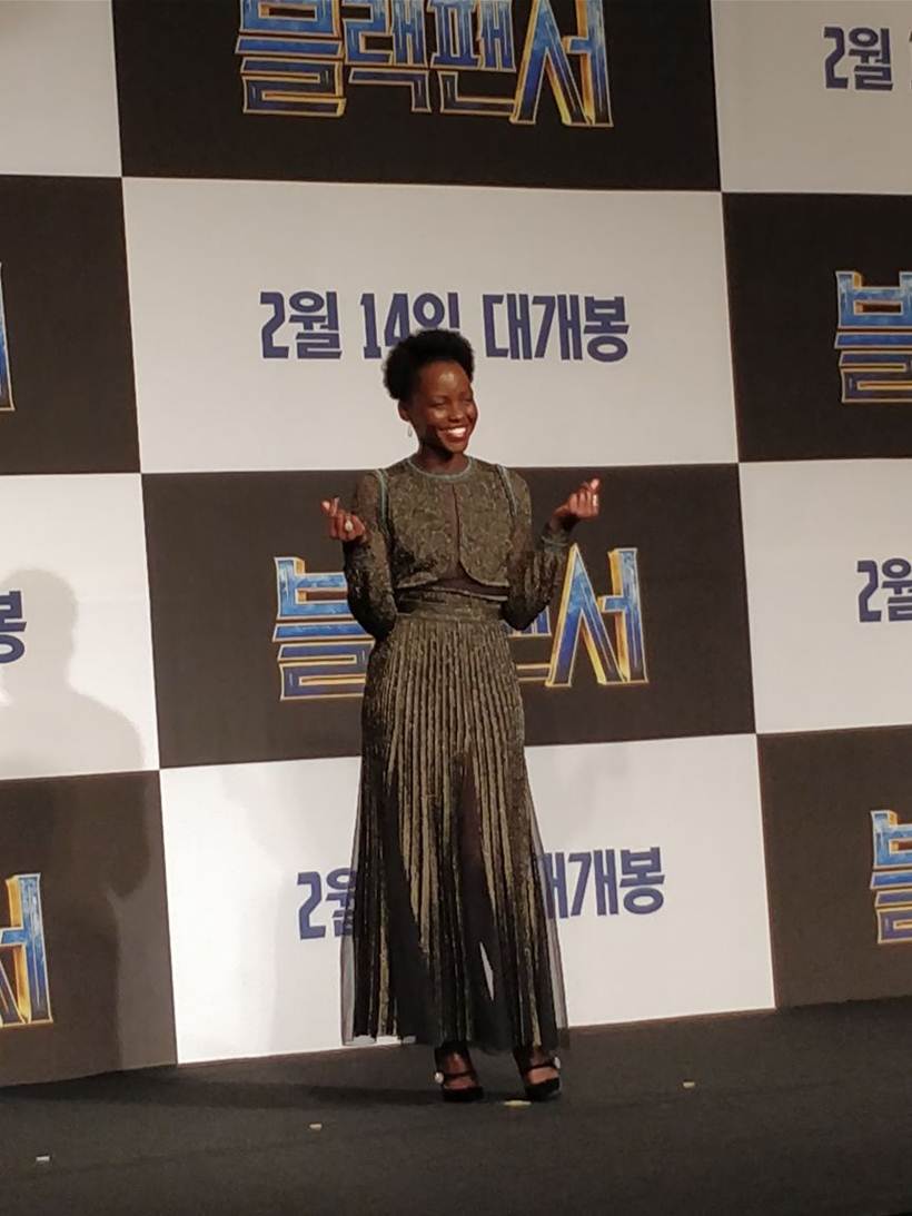 black panther premiere Chadwick Boseman Lupita Nyong’o Michael B Jordan ryan coogler