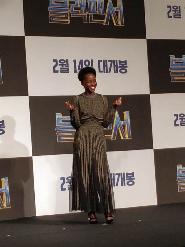 black panther premiere Chadwick Boseman Lupita Nyong’o Michael B Jordan ryan coogler