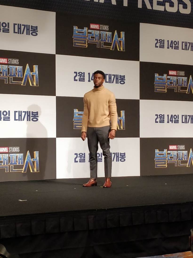 black panther premiere Chadwick Boseman Lupita Nyong’o Michael B Jordan ryan coogler