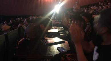 black panther, black panther proposal, black panther film, black panther video, couple proposing during black panther, man wearing black panther costume, funny proposals, romantic proposals, indian express, indian express news