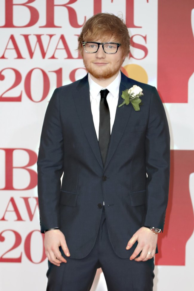 Brit Awards 2018, Brit Awards white roses, Brit Awards Time's Up, Brit Awards Ed Sheeran, Brit Awards Beyonce, Kylie Minogue, Justin Timberlake, indian express, indian express news