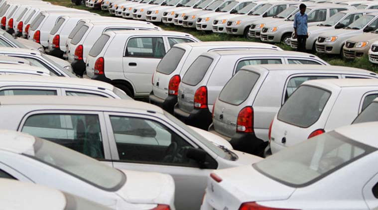 passenger car sales, drop in passenger car sale, car sale falls, passenger vehicle sale, automobile news, indian express