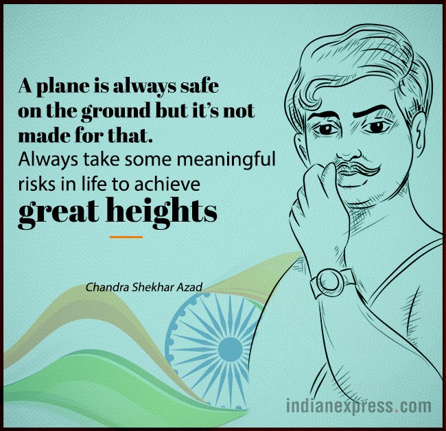 chandra shekhar azad, chandra shekhar azad quotes, chandra shekhar azad death anniversary, chandra shekhar azad quotes, chandra shekhar azad death anniversary, indian express, indian express news