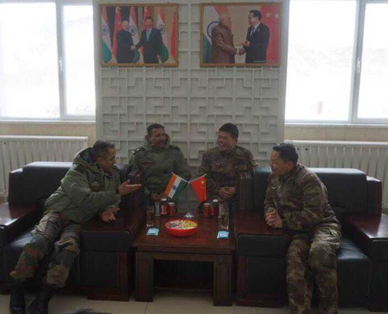 chinese army, indian army delegation meets chinese couterparts, people's liberation army, chushul, LAC, line of actual control, dokalam, chinese spring festival, indo china border, ladakh