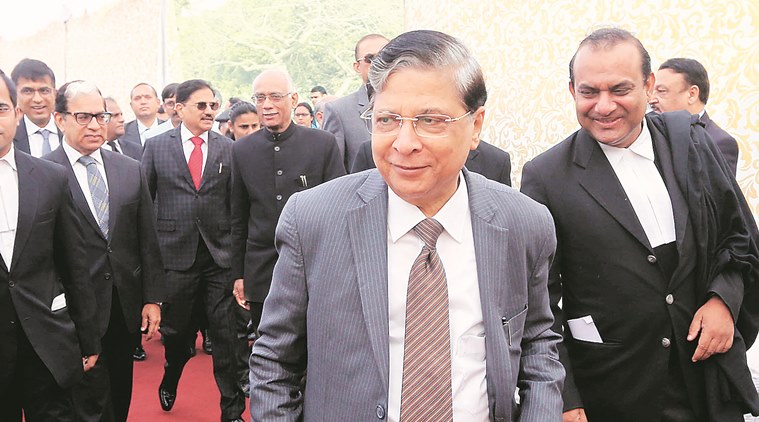 cji dipak misra, chief justice of india, supreme court, indian express 100 list