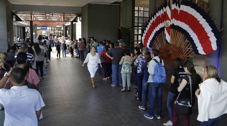 Costa Rica votes for a new president amid row over gay rights