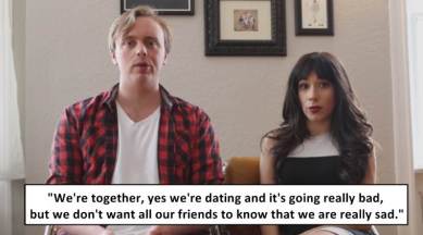 WATCH: This video warns you not to believe the couples you see on social media | Trending News,The Indian Express WATCH: This video warns you not to believe the couples you see on social media | Trending News,The Indian Express