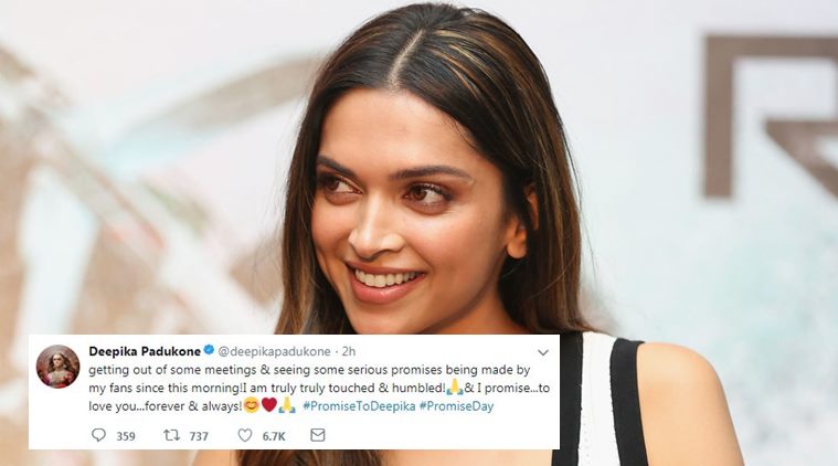 Fans Unique Gesture For Deepika Padukone On Promise Day