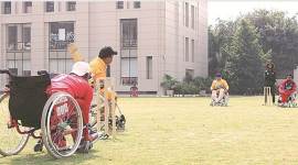 Indian Wheelchair Cricket League, Para Sports Foundation, Wheelchair-bound cricketers, Wheelchair cricketers, Delhi News, Latest Delhi News, Indian Express, Indian Express News