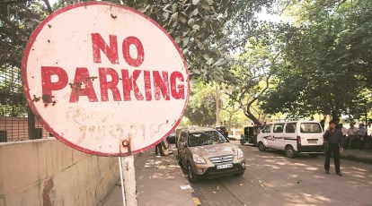 indian traffic signs no parking