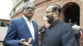 Derek O Brian Javadekar759 Opposition parties boycott Rajya Sabha over long adjournment
