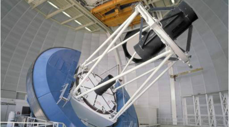 recylced telescope, Universe 3D map, Dark Energy Spectroscopic Instrument, Harvard University, neutrinos, National Optical Astronomy Observatory, theory of gravity, fiber optic cable, Fermi National Accelerator Laboratory