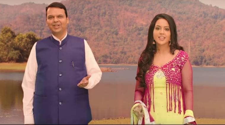 Maharashtra CM Devendra Fadnavis, wife Amruta sing to save ... - 759 x 422 jpeg 36kB