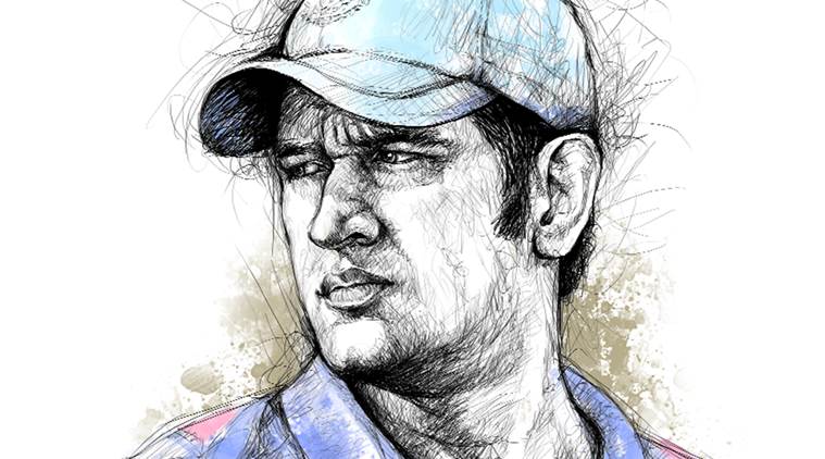 How to draw Ms Dhoni | Easy step by step sketch of Ms Dhoni | Ms Dhoni  birthday special Drawing - video Dailymotion