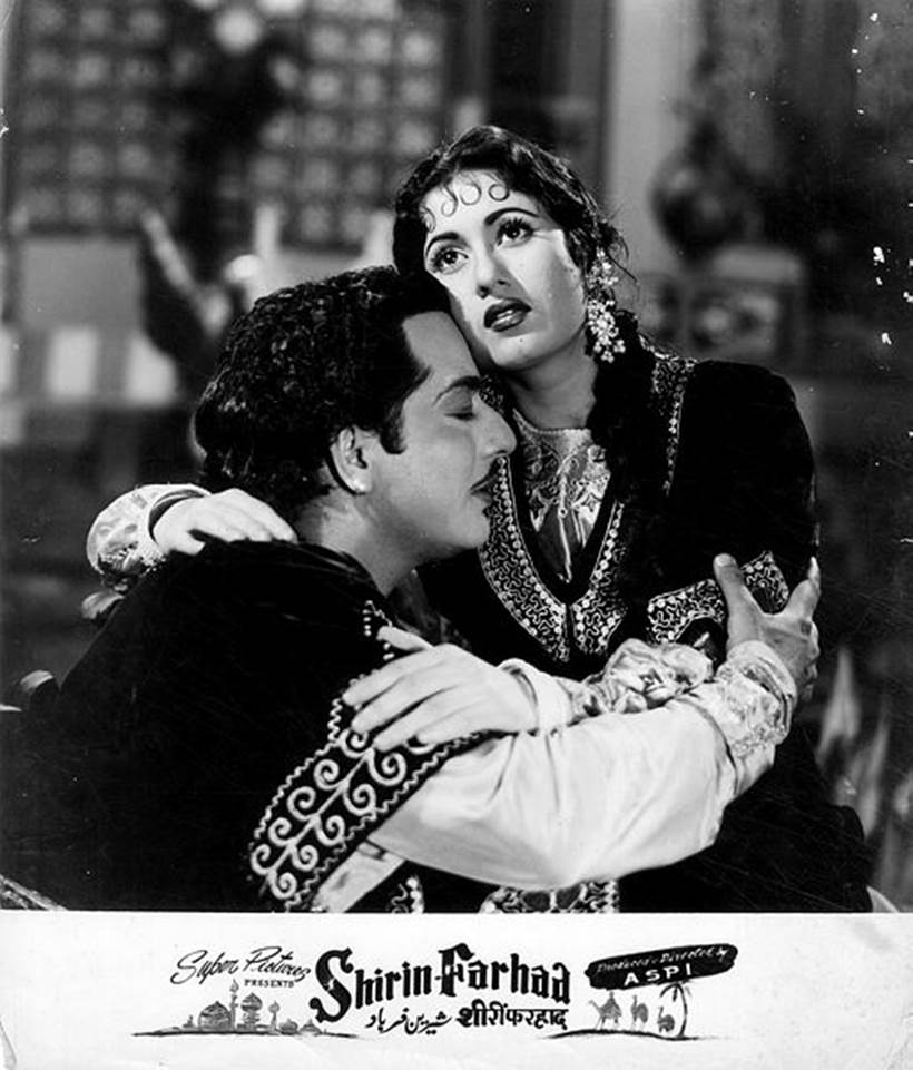 madhubala in Shirin Farhad