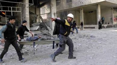 Syria, Ghouta, Syria war, Syria air strikes, Bashar Al Assad, Ghouta death toll, Syria violence, Syrian conflict, World News, Indian Express