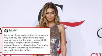 Gigi Hadid Addressed Her Body-Shamers Head-On