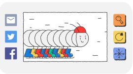 google doodle, google doodle today, google doodle winter olympic games, google doodle winter olympics, google doodle winter olympics 2018, google doodle day 13 winter olympic games, Indian Express, Indian Express news