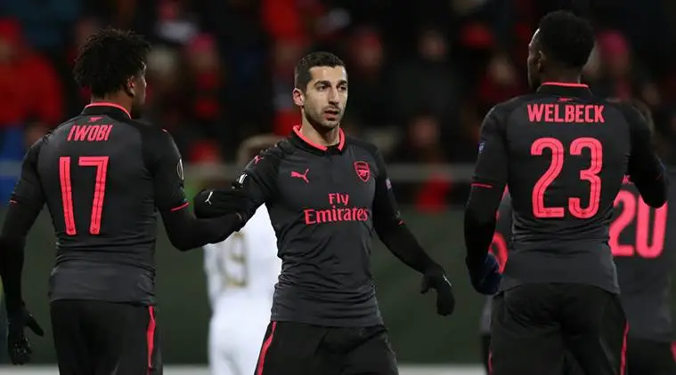 Arsenal's Henrikh Mkhitaryan to miss Europa League final over
