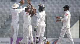 Bangladesh vs Sri Lanka 1st Test Day 5 at Chittagong.