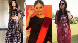Holi 2018, Holi fashion, outfits to wear on Holi, Kareena Kapoor Khan, Kareena Kapoor Khan latest photos, Kareena Kapoor Khan fashion, Karisma Kapoor fashion, Tamannaah Bhatia fashion, Shilpa Shetty Kundra fashion, indian express, indian express news